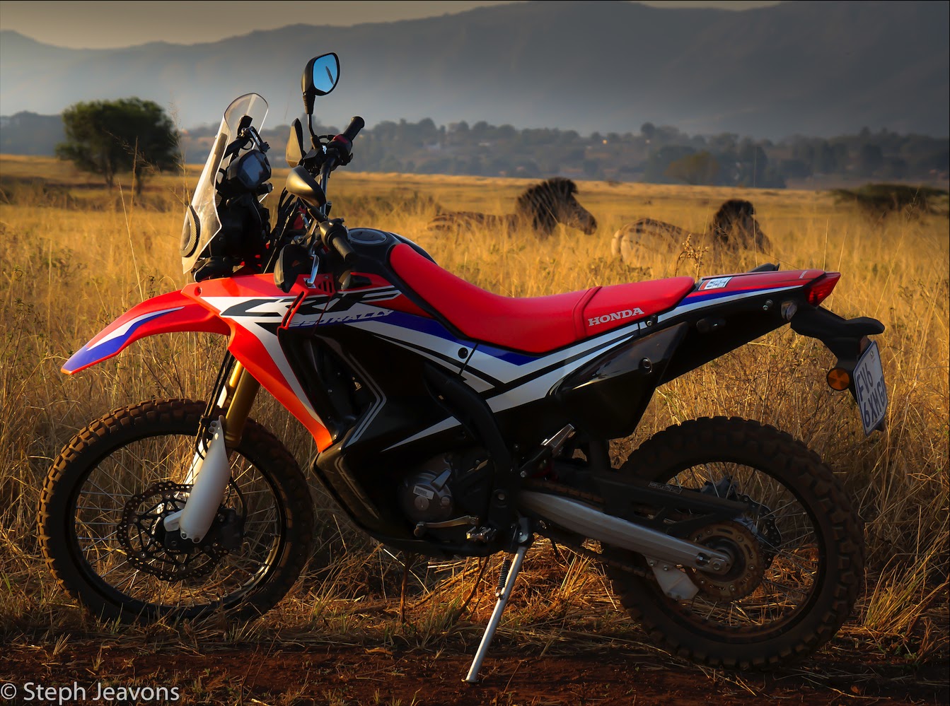 One Steph Beyond Test Riding The Honda Crf250l Rally