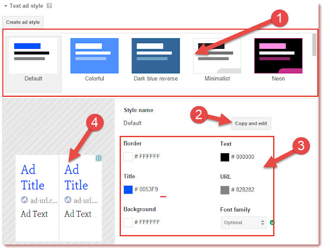 Google Adsense पर Ads कैसे बनाये पूरी जानकारी हिंदी में Ads style