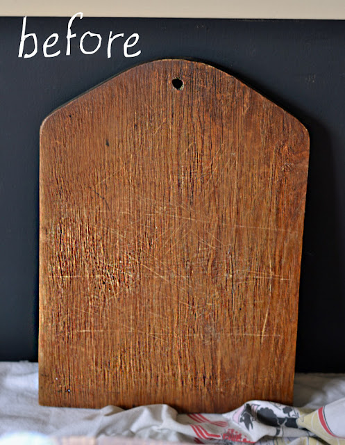 how to refinish a wooden cutting board