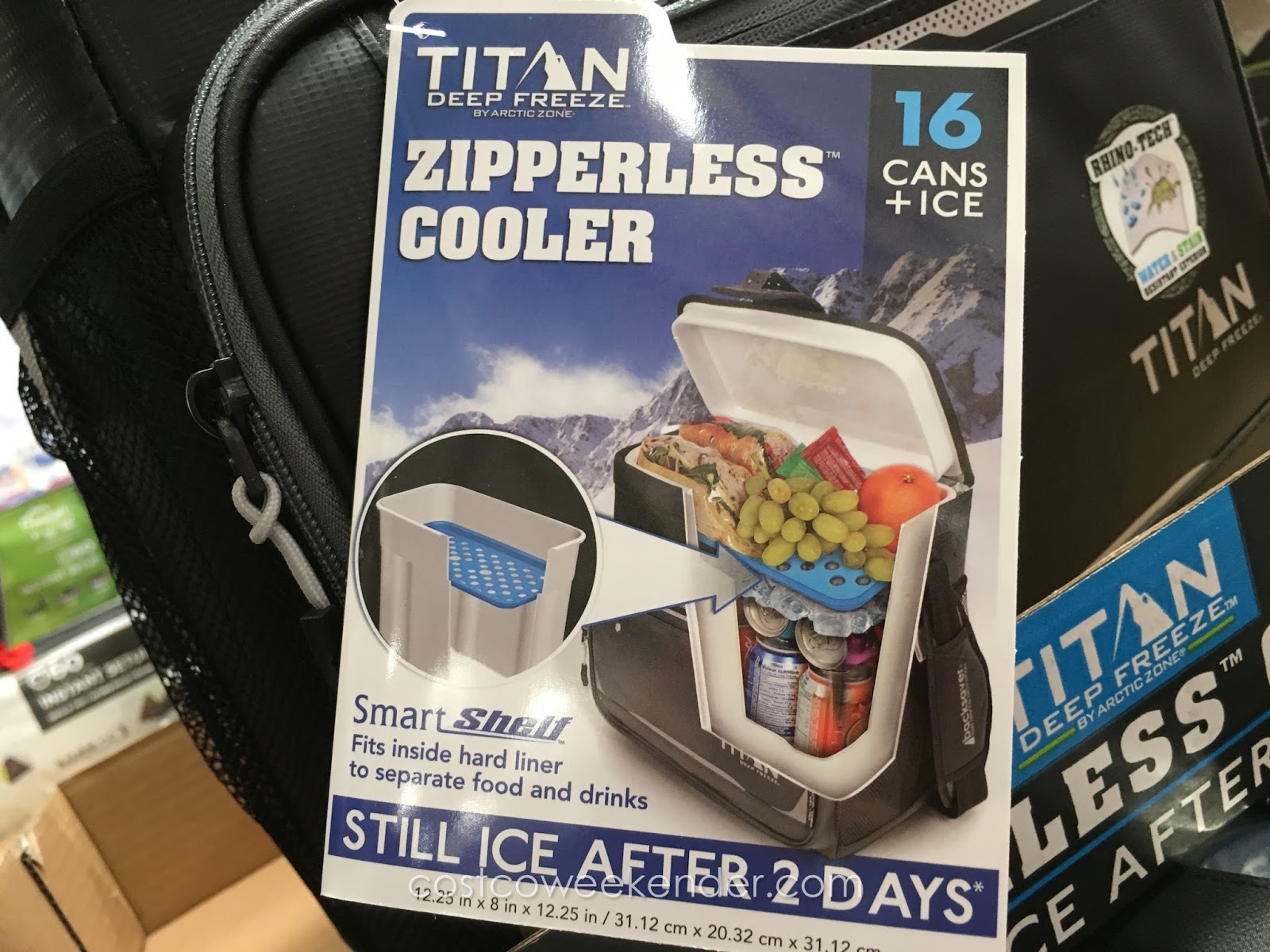 Arctic Zone Titan Deep Freeze Zipperless Cooler Costco Weekender
