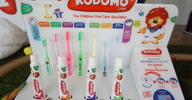 kodomo lion toothpaste