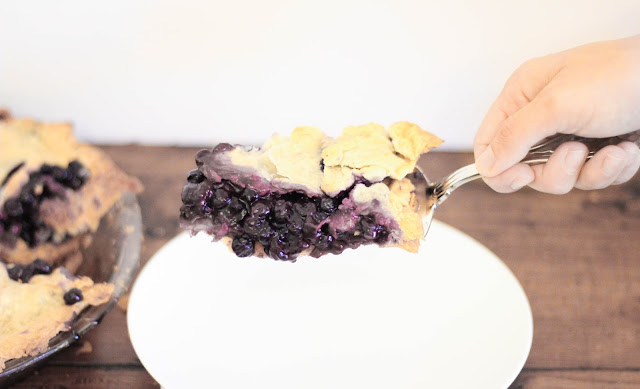 Blueberry Ginger Pie