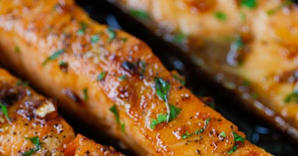 Honey Garlic Salmon #Recipe