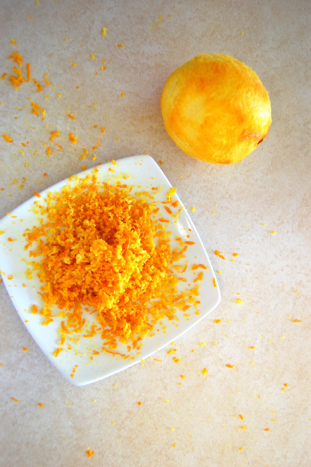 habibi Cookbook Orange Zest + Caramel Sponge Cake