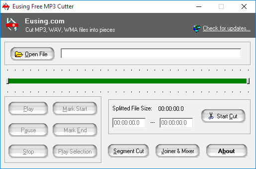 Free MP3 Cutter برنامج Free MP3 Cutter