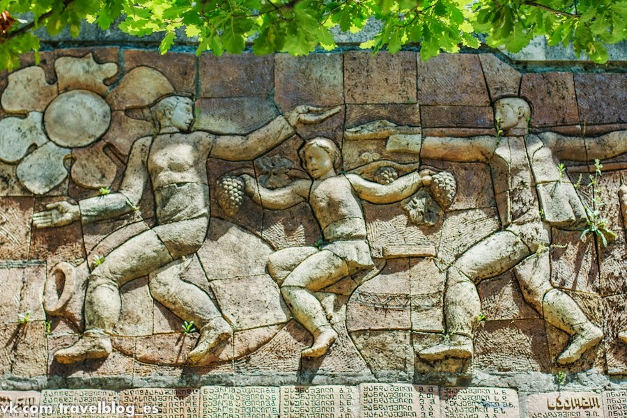 Стена в Сигнахи Стена в Сигнахи