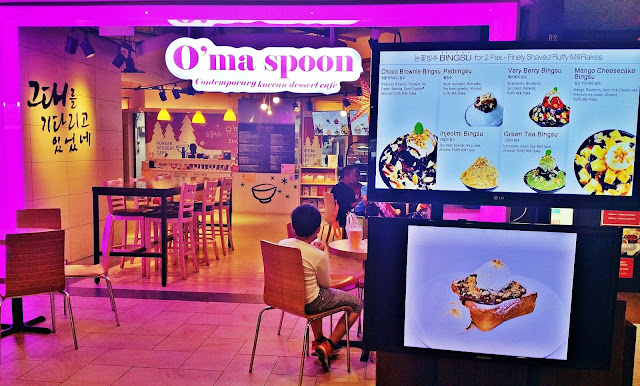 O'ma Spoon Korean Dessert Cafe | www.meheartseoul.blogspt.com