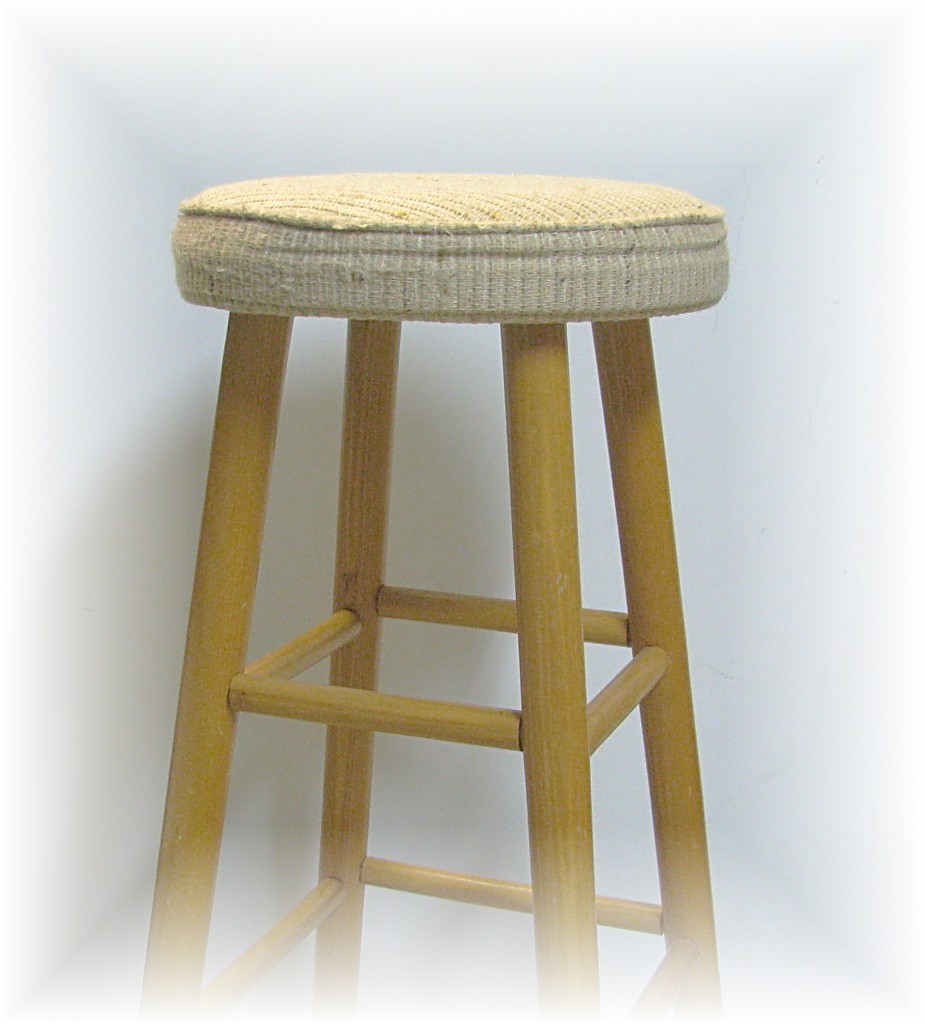Sewlutions' World: Bar Stool Makover with a Slipcover