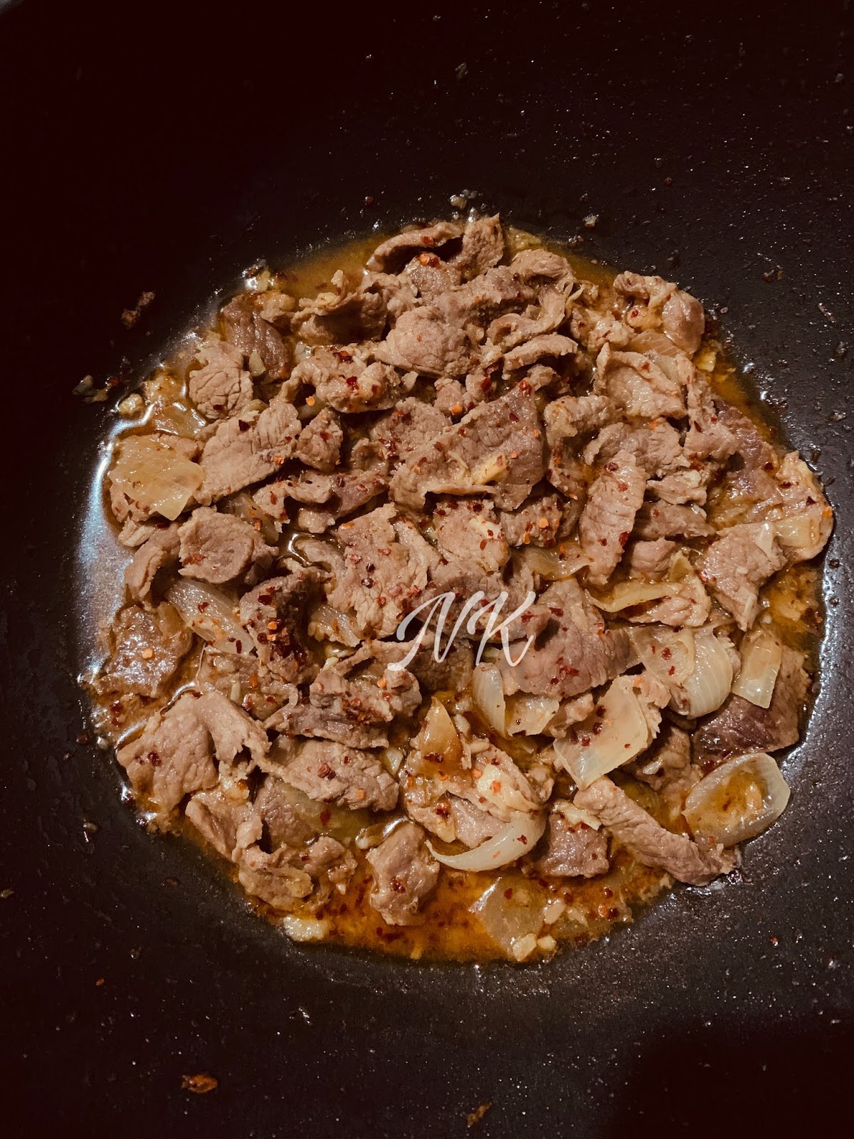 Resepi Spicy Yakiniku Beef {^___^} hi!