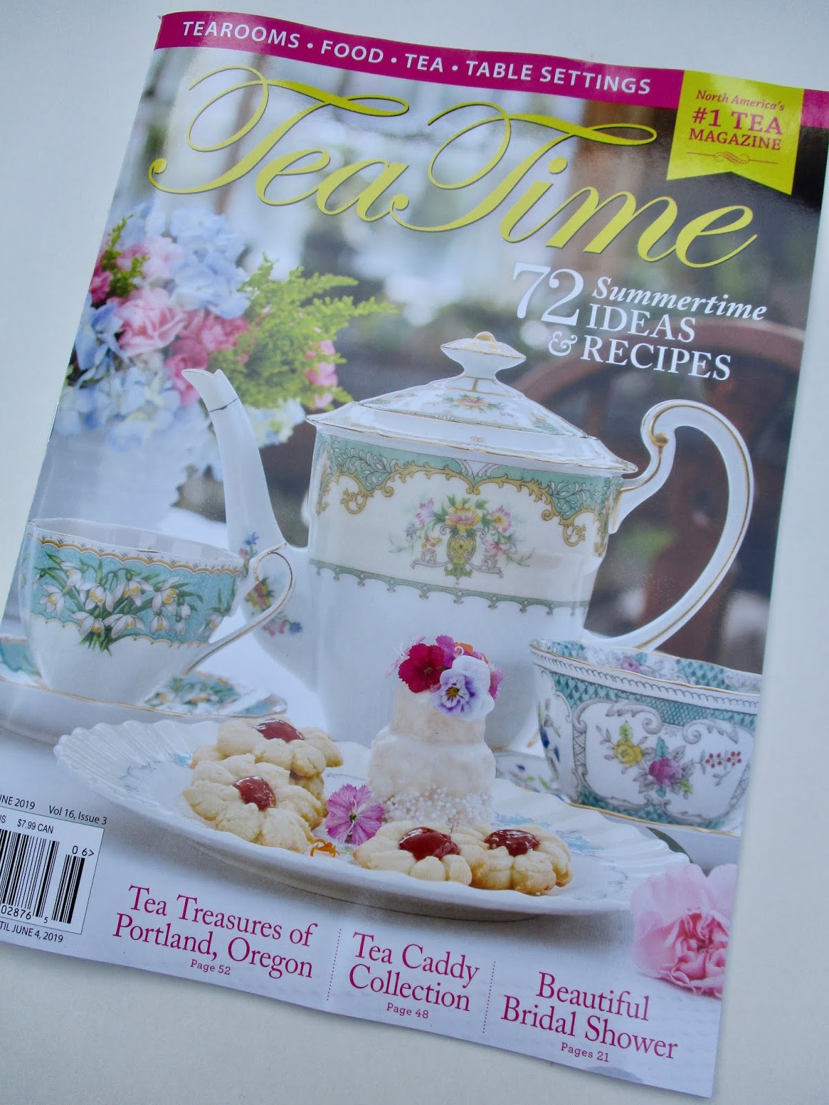 Tea With Friends A mystery in the new issue of Tea Time