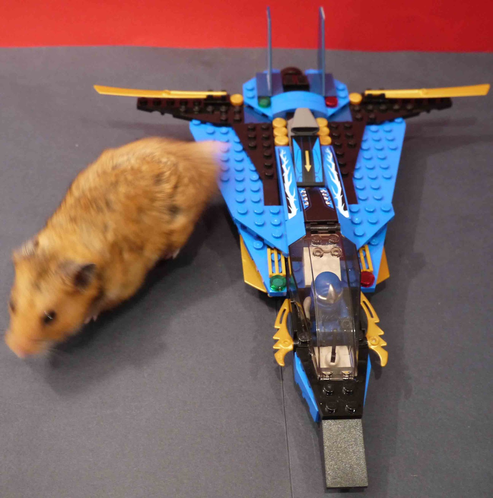 FANLEGO: Avi?�n ninjago de Jay zx