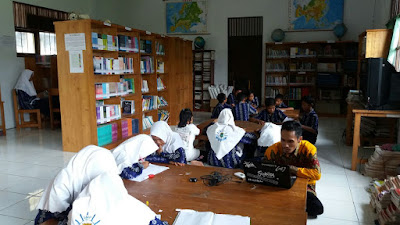 Perpustakaan SMP Muhammadiyah Sungai Pandan