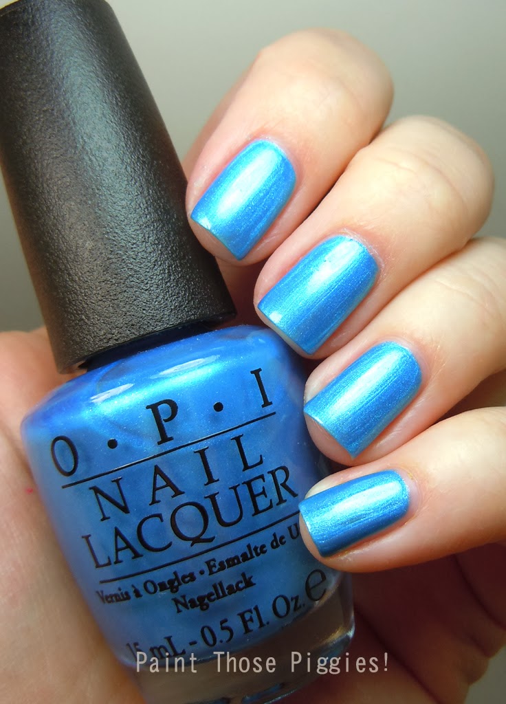 Paint Those Piggies!: OPI: Teal the Cows Come Home and Strawberry Margarita