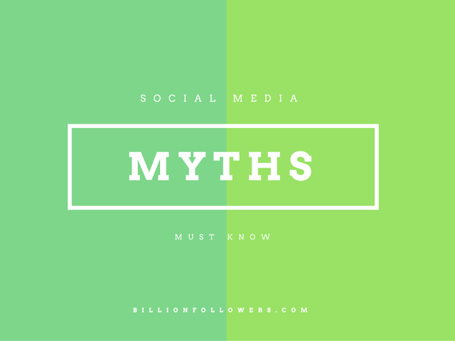Myths about social media that you must know