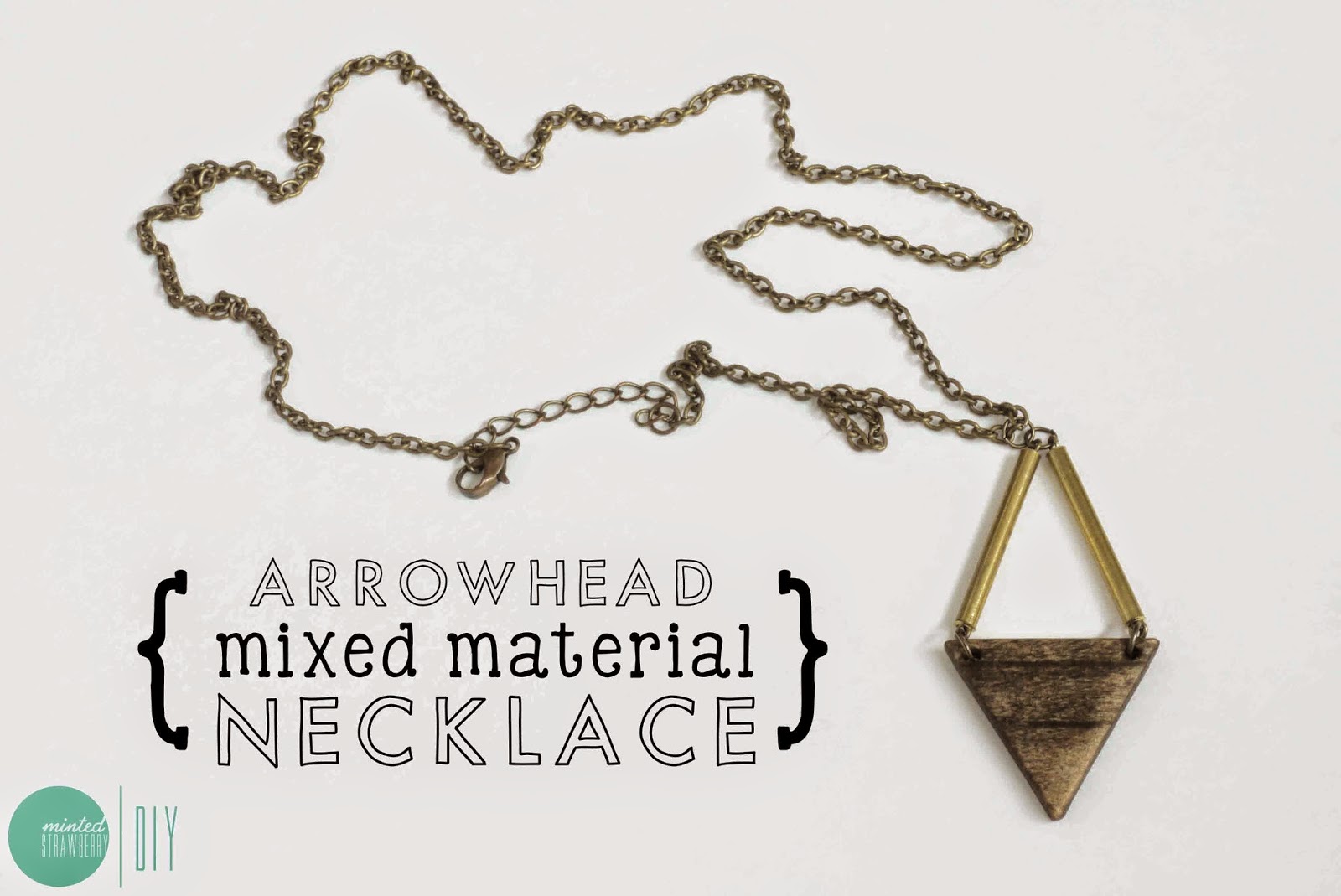  DIY Arrowhead Mixed Material Necklace | Dremel Projects To Make America Great Again