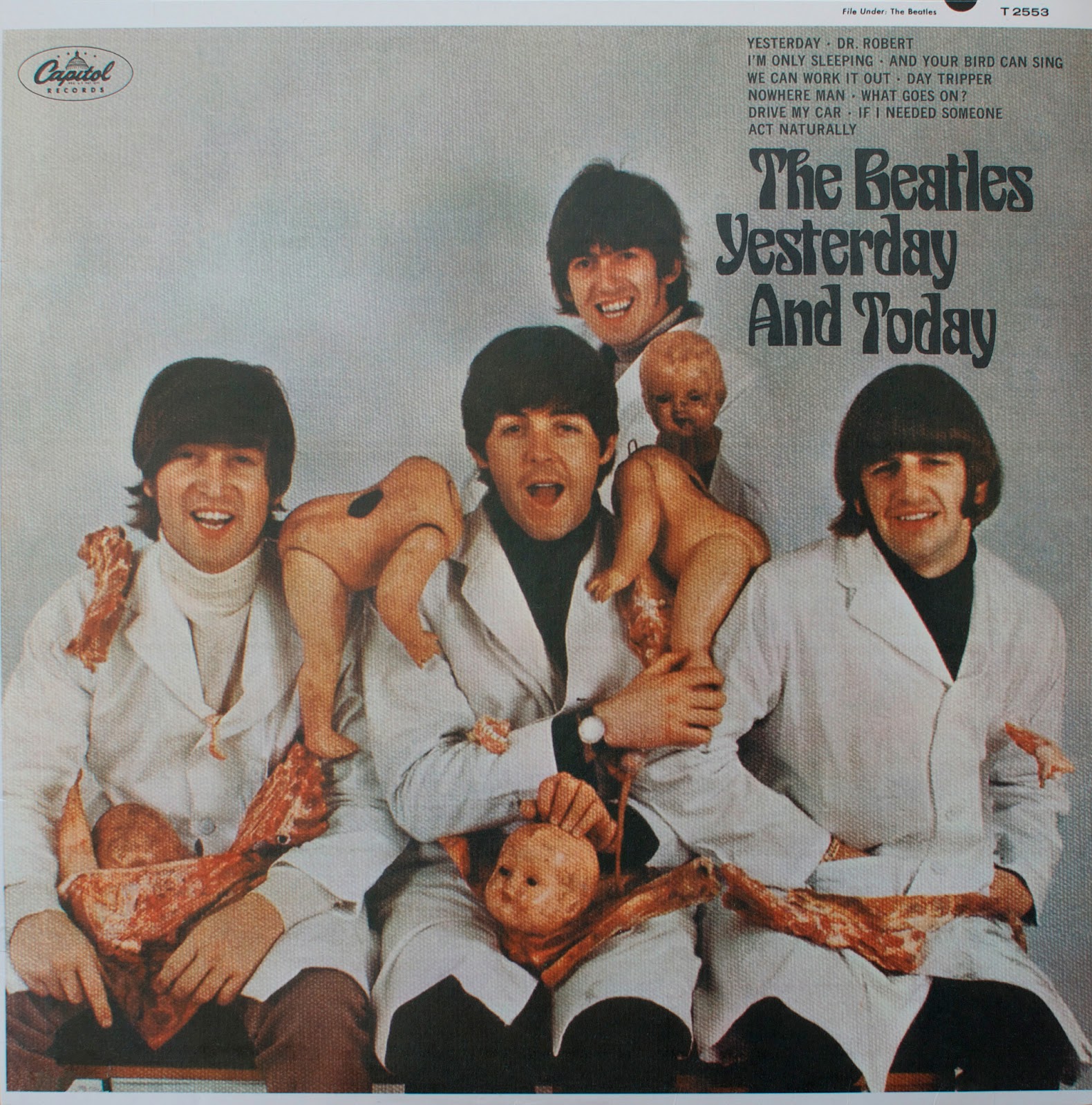 KATASTROFALA OMSLAG The Beatles Yesterday and