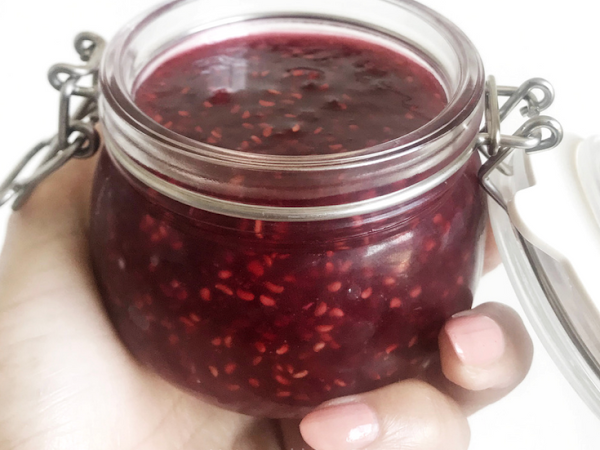 Homemade Raspberry Jam 