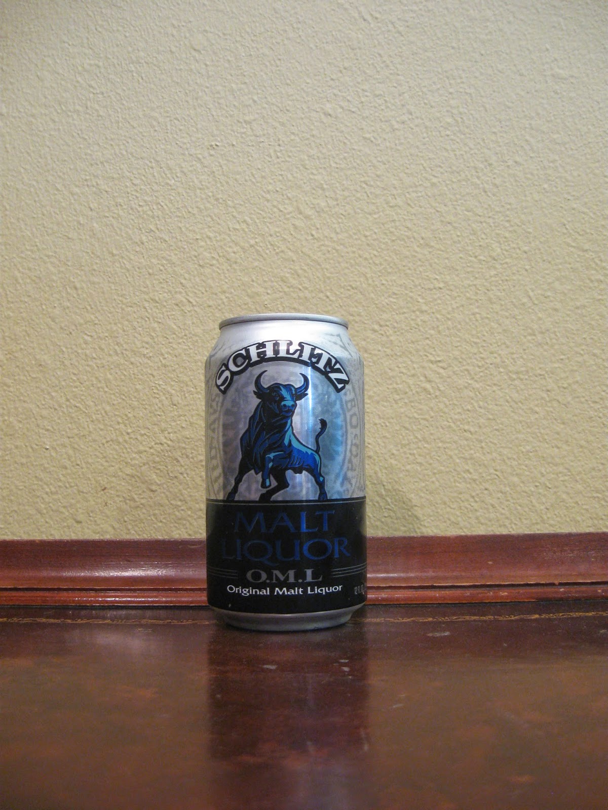 Doing Beer Justice Schlitz Malt Liquor Blue Bull