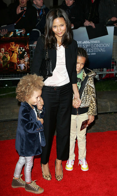 Thandie Newton family