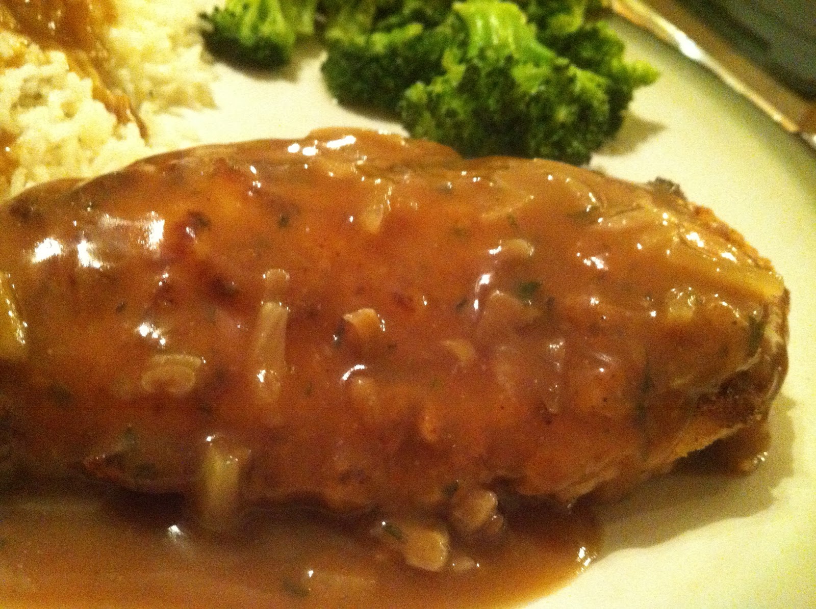 Kurly's Kitchen: Onion Mushroom Chicken