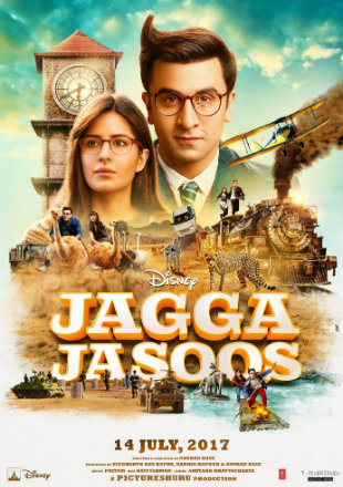 Jagga Jasoos 2017 BluRay 800MB Full Hindi Movie Download 720p ESub