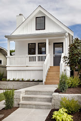 cute cottage farmhouse modern barn exterior windows homes siding door bungalow trim contemporary french cottages beach window farm tiny outside