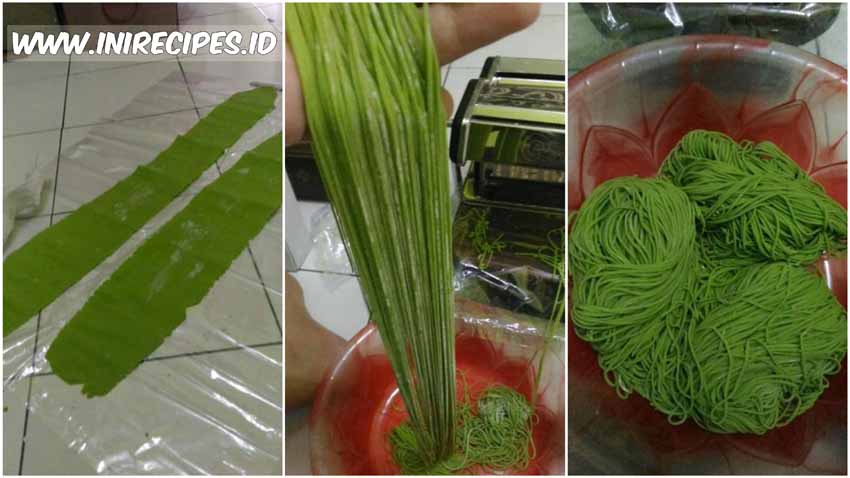 Lagi Bereksperimen Membuat Mie Sehat Untuk Keluarga, Hasilnya Ternyata Enyaak. Mie Ayam Hijau Lagi Bereksperimen Membuat Mie Sehat Untuk Keluarga, Hasilnya Ternyata Enyaak. Mie Ayam Hijau