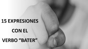 PORTUGUÉS: 15 EXPRESIONES CON EL VERBO "BATER" Y SU TRADUCCIÓN AL ESPAÑOL