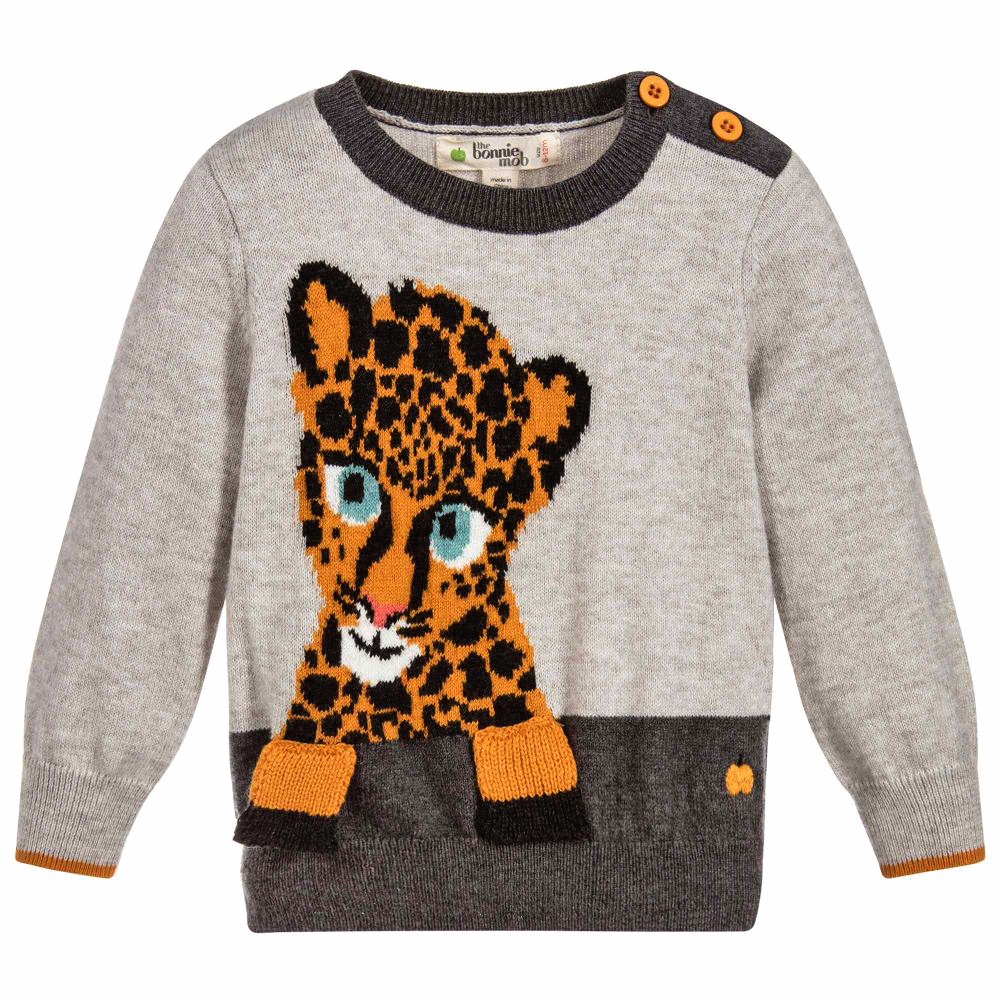 must have of the day super soft and cosy grey sweater for boys and