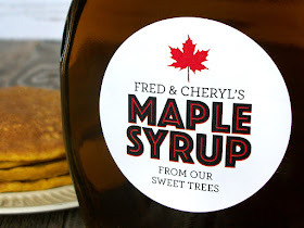 Maple Syrup Labels Template Http Www Dlayouts Com Template