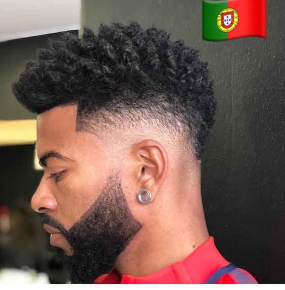 corte de cabelo fade