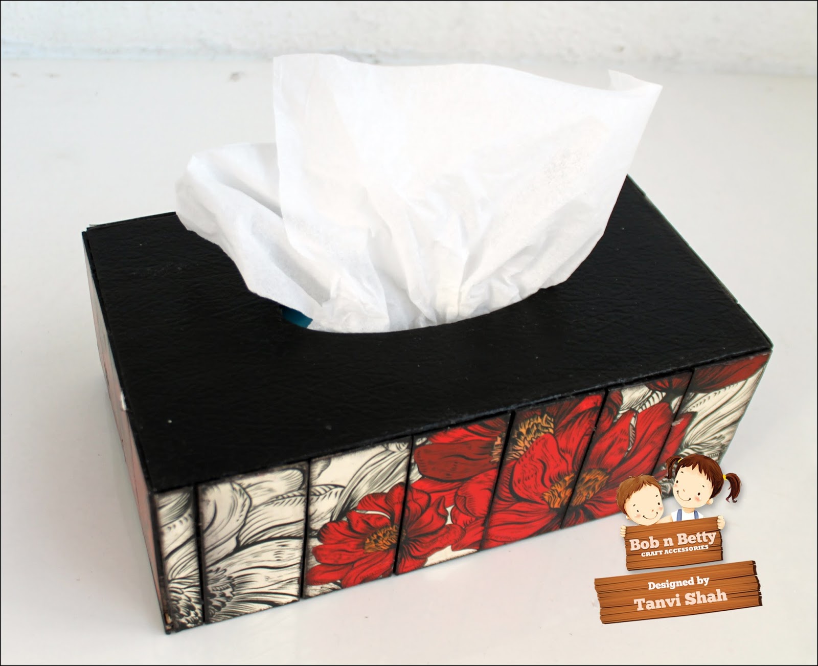 Paper Fantasees The Craft Blog Faux Pallet Tissue Box