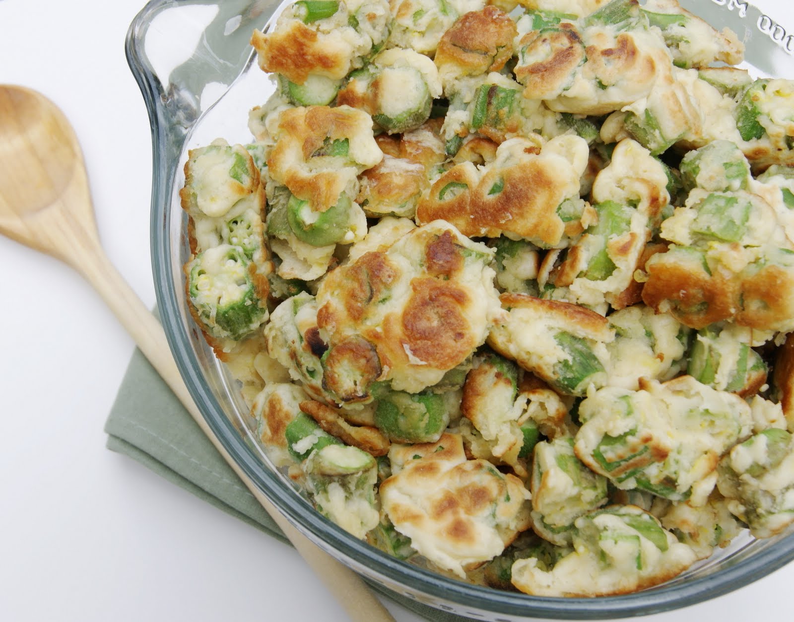 FritterFried Okra my absolute favorite okra! The Kitchen is My