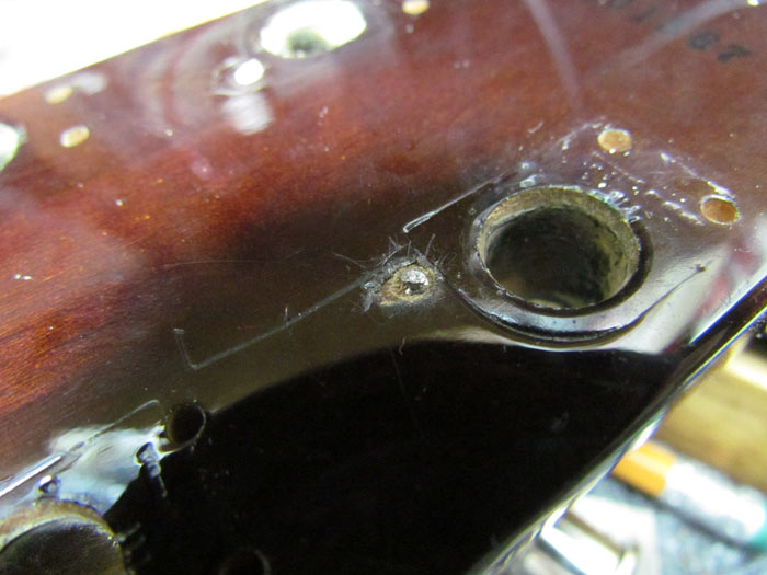 Removing Broken Guitar Tuner Screw Crawls Backward (When Alarmed)