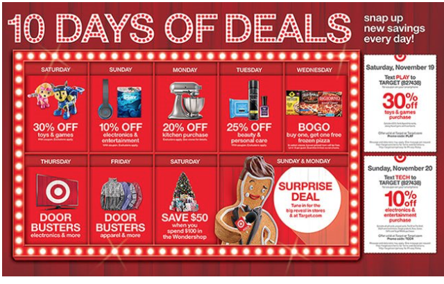 tracys notebook of style weekend sales early black fri deals pre black friday target sale flyer
