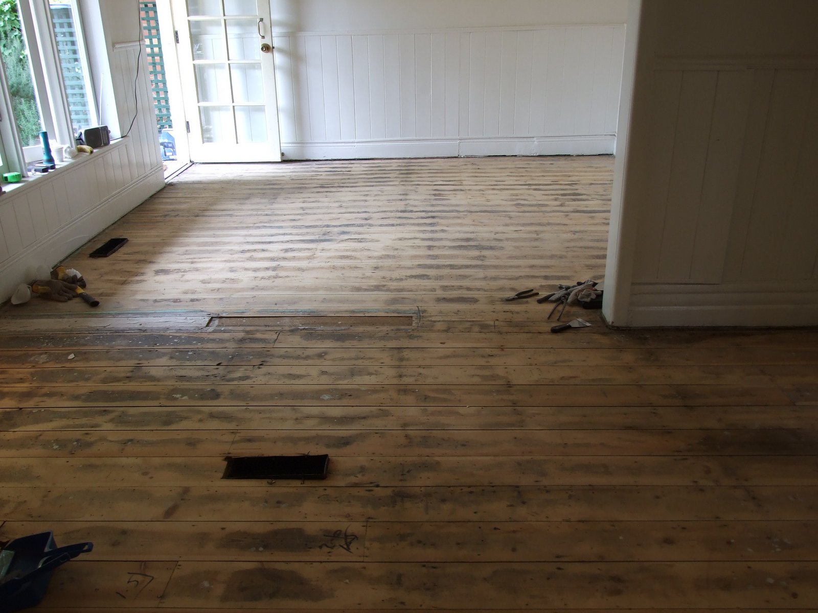 Restoration Of An Old Baltic Pine Floor