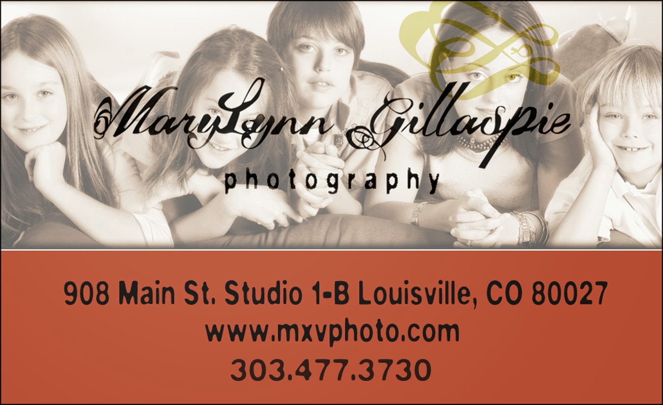 MaryLynn Gillaspie Photography New Louisville studio on Main St.!