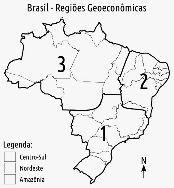 Resultado de imagem para mapa da amazonia legal para colorir