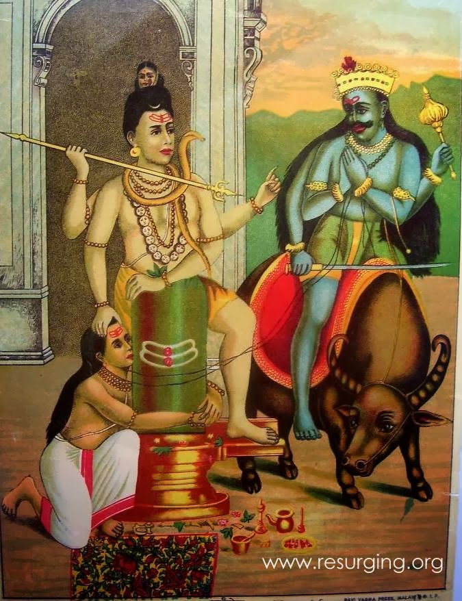 Lord Yama  - Brief description about Lord Yama or Yamraj is referred to as the god of death