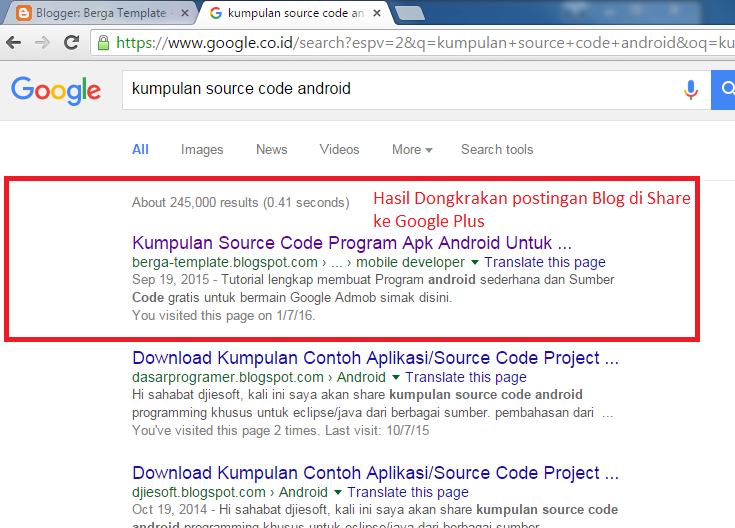 Google engine code