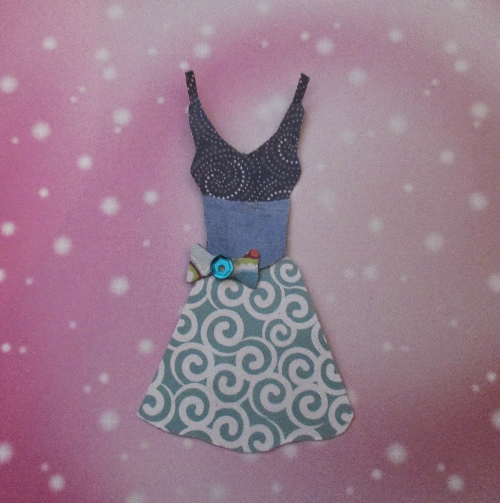 Sugar and Spice: Paper design outfits