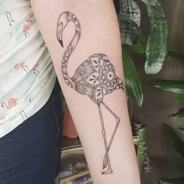 Tatuagens de flamingo para as mulheres Tatuagens de flamingo para as mulheres