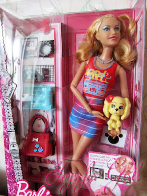 Barbie Fashionistas Summer Doll and Pet: обзор на шарнирную куклу барби с молдом Саммер 2011 - 2012 года. Кукла с собачкой