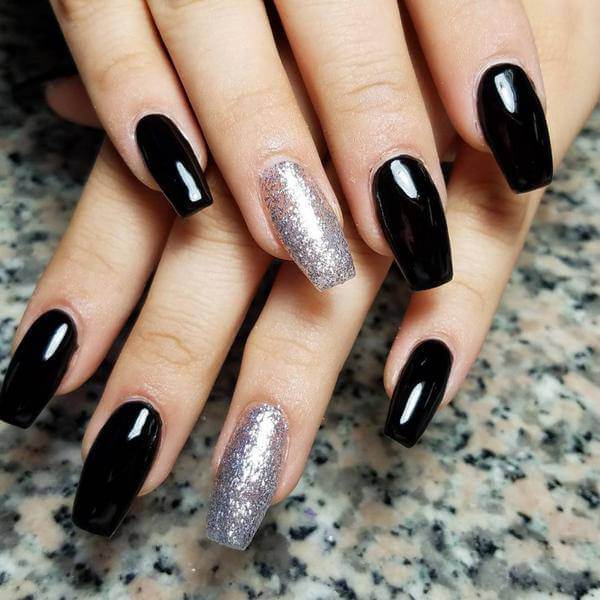 Gel Black 3d Nails Gel Black 3d Nails