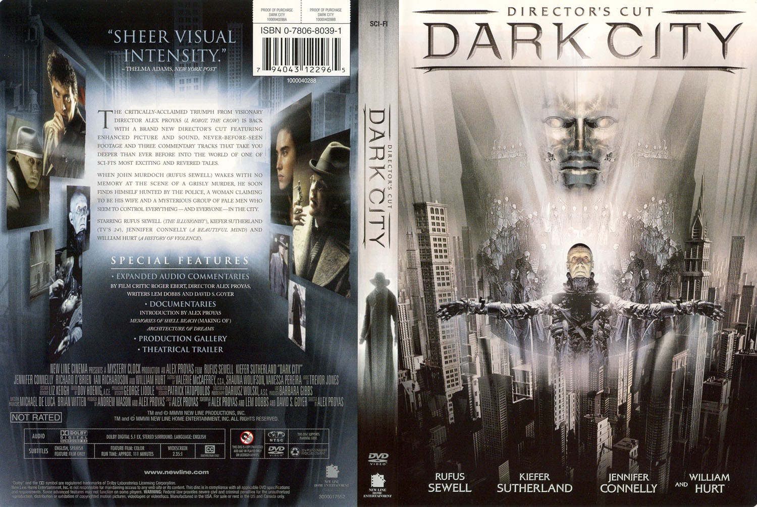 Dark City Director's Cut Streaming Dark City (1998):The Lighted
