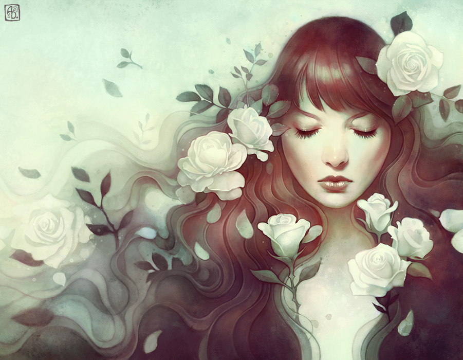 the geeky nerfherder coolart the candor of the rose by anna