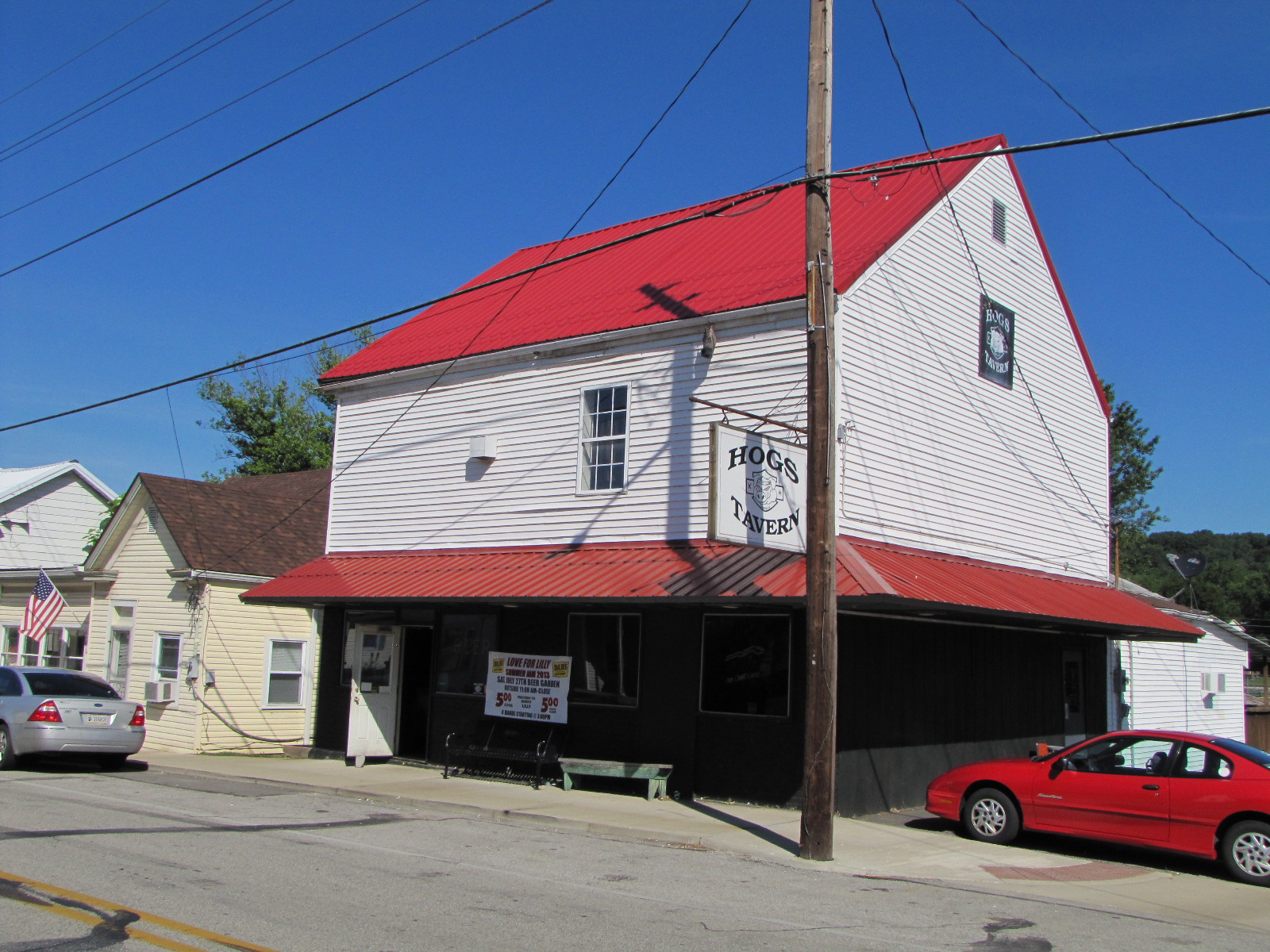 Philip and Becky's Motorcycle Trips. Lanesville, Southern Indiana.