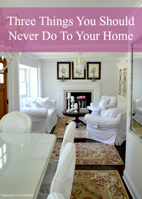 Three Things You Should Never Do To Your Home For Resale