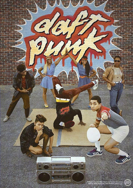 Die neuen Daft Punk Vintage Merch-Poster bringen uns zurück in die 80er
