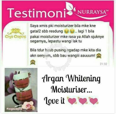 NURRAYSA ARGAN WHITENING MOISTURIZER NURRAYSA ARGAN WHITENING MOISTURIZER